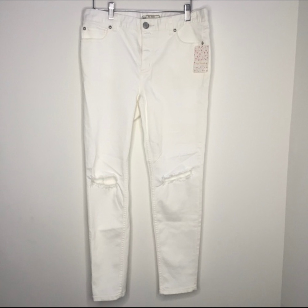 Free People Stark White Jeans